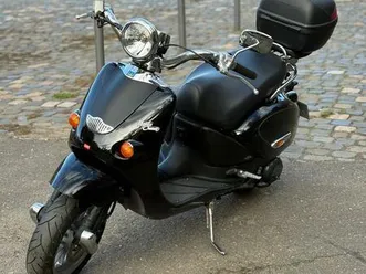 aprilia mojito custom 125 roller, bj. 2008, mit topcase