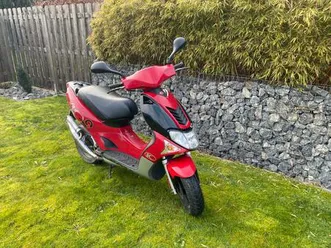 kymco super 9 ac mit neuem zylinder.