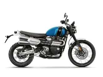2022 triumph scrambler 1200 xc cobalt blue and jet black
