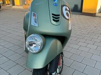 vespa gts300 sei giorni grün - sehr gepflegter zustand