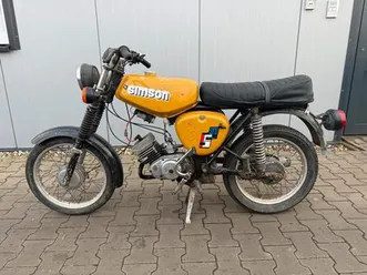 simson s50 4-gang s51 1980 startet moped mofa roller rahmen 4