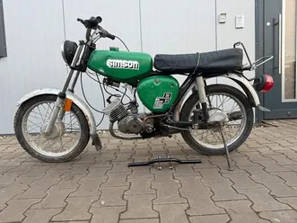 simson s51 4-gang 1986 startet moped mofa roller rahmen 7