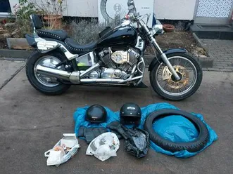 ️ ️ ️yamaha xvs650 dragstar fahrbereit mit viel zubehör ️ ️ ️