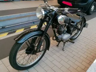 dkw rt125-2a 1952 dekra vollgutachten papiere oldtimer 5,7ps tüv