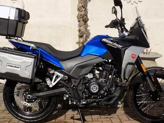 ② moto 125 cc touring nieuw groot model 11kw sport