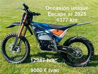 ② moto enduro electrique em homologuer 125 cc