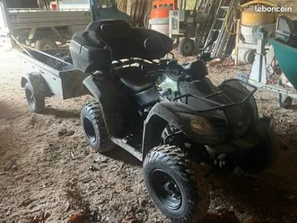 quad kymco et remorque