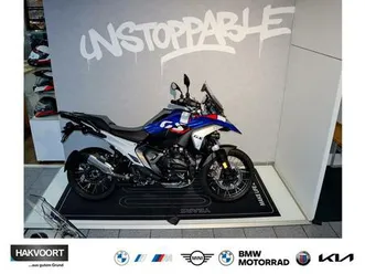 bmw r 1300 gs trophy in blau, 5 pakete