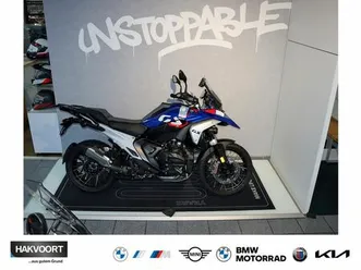 bmw r 1300 gs trophy in blau, 4 pakete, asa