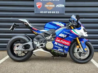 ducati panigale v4s 7g garantie ever red 04/2029 peinture tricolore italia replica