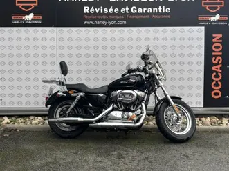 harley-davidson sportster 1200 xl 2014 1200 cm3 | moto custom | 26 650 km | noir | 69570 dardilly