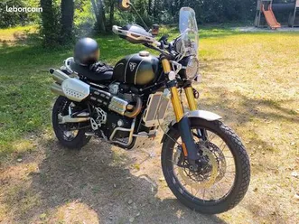 triumph 1200 xe scrambler toutes options