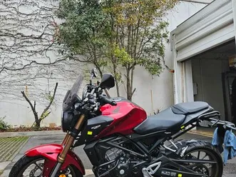 honda cb125r + options