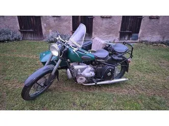 mz bk 350 mit stoye seitenwagen und papieren