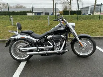 harley-davidson softail fat boy 1868 2024 1868 cm3 | moto custom | 1 900 km | noir | 77240 vert st denis