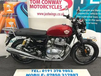royal enfield interceptor 650, 2023(73), 1 owner, only 841 miles, fsh, £4295