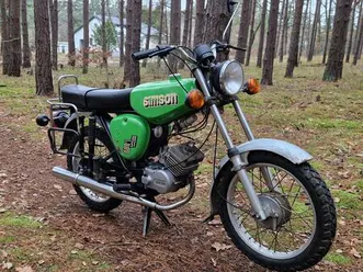 simson s51 bj.1988 in saftgrün 4 gang motor mit papieren