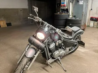 honda vt 600 bobber einzelstück!