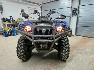 yamaha yfm700 grizzly atv mit eps, warn seilwinde, 2.hand