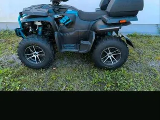 quad shade extream 850 griffheizung, zusatzscheinwerfer, koffer