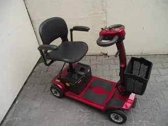 elektro - quad 6 km/h rot seniorenmobil im top zustand