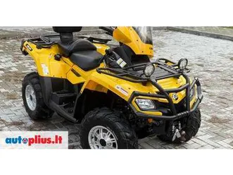 can-am outlander max 650 cc, atv / quad