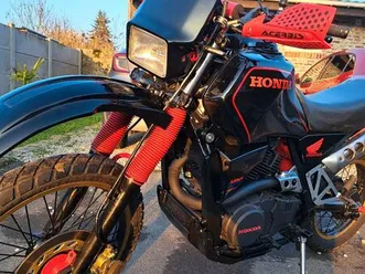 moto enduro honda 750 trail route