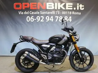 triumph scrambler 400 x e5 02/2024 km 13300