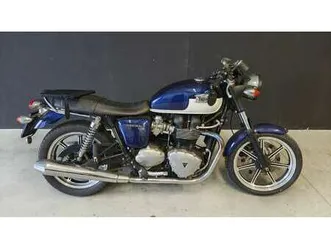 triumph bonneville se - solo export blu/azzurro