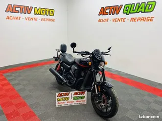 ⚫ harley-davidson xg 750 street rod 2020 - 15.108 km - a2⚫ - activquad/activmoto - envoi / reprise / facilité de paiement