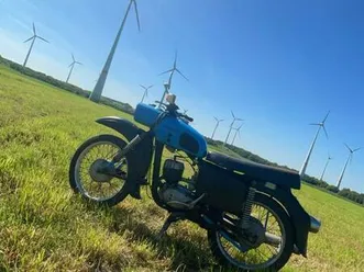 mz es 150 trophy moped motorrad