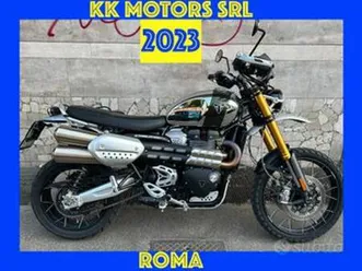 triumph scrambler 1200 xe chrome edition - 2023