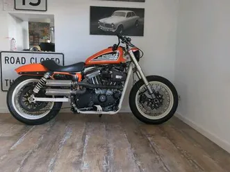 harley davidson sportster umbau caferacer unikat