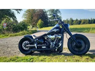 harley davidson fat boy black&chrom airride