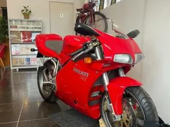 2001 ducati 748 biposto slechts 435 km op de teller!! — motoren | ducati — marktplaats