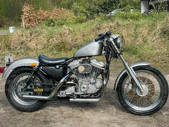 ② harley-davidson sportster 883 met perfomance machine remmen