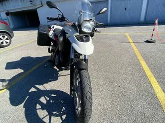 bmw f 650 gs bianco