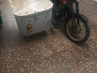 mz etz 250 mit lastenseitenwagen