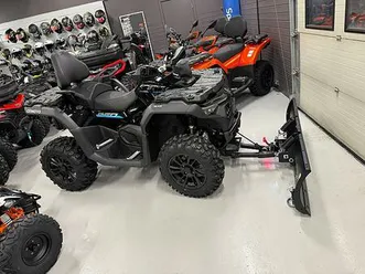 cfmoto cforce 850 black edition - 71hk - supertilbud med skjær - servo - vinsj - ledlys - bakboks - 26 dekk