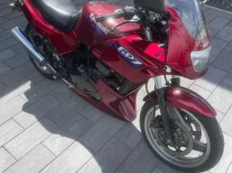 kawasaki gpz 500 - sporttourer in rot