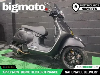 piaggio vespa gts 125 super tech finance specialists apply now low rate finance delivery available 125 cc