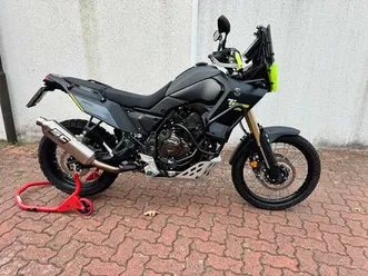 yamaha ténéré 700 t7 2021 - 5950km - viel zubehör titan enduro