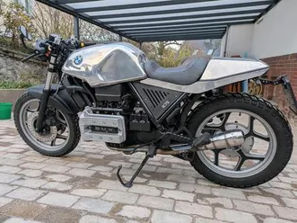 bmw k75 custom sctambler café racer umbau mit tüv