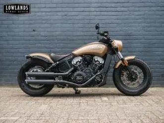 indian motorcycle scout bobber (bj 2018) — motoren | overige merken — marktplaats