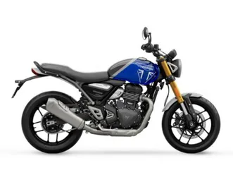 2024 triumph speed 400 caspian blue / storm grey