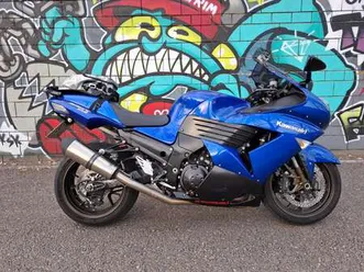 kawasaki zzr 1400 blu/azzurro