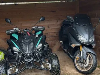 lot 700 raptor 2024 tmax 530 iron max ligne akrapovic 2016