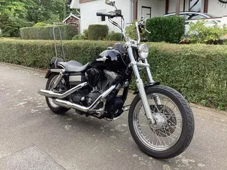 harley davidson, dyna streetbob, tc 96, fxdb, tausch