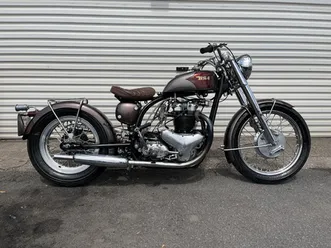 1960 bsa a10 gold flash softail custom bobber, 1 of 1