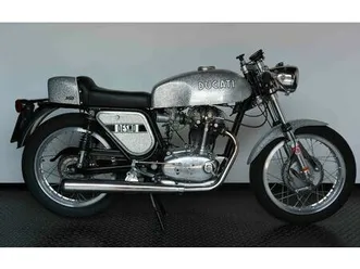1971 ducati 350 - paint like a silver shotgun - shipping - a vendre